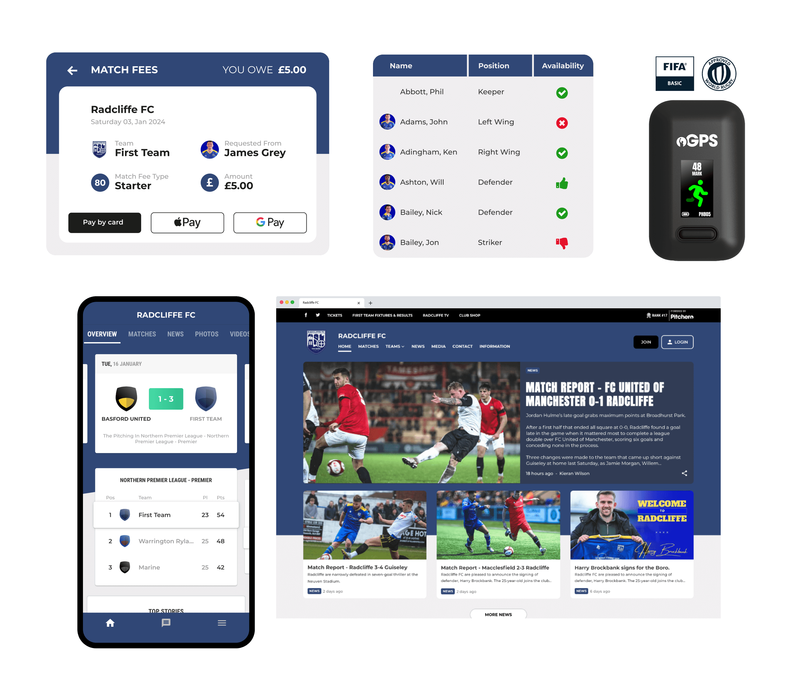 Pitchero is the complete club solution